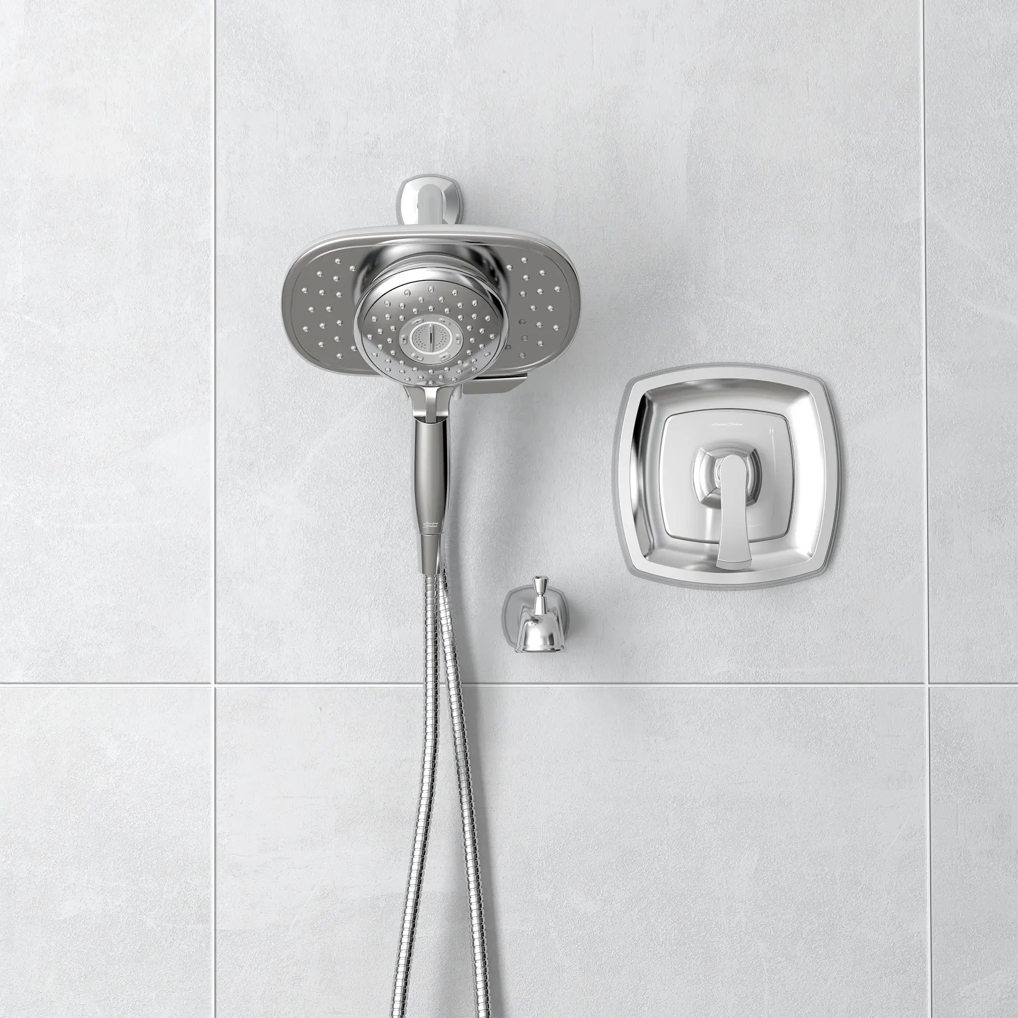 Kaleta® 2.5 gpm/9.5 L/min Tub and Shower Trim Kit With Spectra Duo Showerhead and Ceramic Disc Valve Cartridge With Lever Handle — image 1